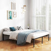 Heavy Duty Metal Platform Bed Frame King Size with Under Bed Storage