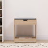 Shoe Bench for Hallway Small Shoe Rack Shoe Organizer Shoes Storage Unit Wooden