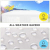 Heavy Duty 3x3M Gazebo Waterproof Garden Canopy Marquee Party Tent w/Sides-Cheap