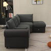 Luxury 2, 3 Seater Linen Fabric Couch Sofa Corner Chaise Living Room Furniture