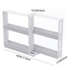 Rotating Jars Spice Rack Kitchen Seasoning Storage Cupboard Cabinet Organizer