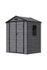 Lockable Garden Storage Sheds 2 Doors Lawnmower Pent Shed Outdoor Tools House