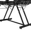 Massage Table Chair Set Nail Shop Tattoo Salon Spa Beauty 3 Fold Bed with Stool