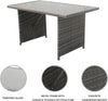 Rattan Outdoor Garden Furniture Conservatory Corner Sofa Patio Set 9 Seater
