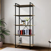 5 Tiers Bookcases Bookshelf Display Storage Shelving Unit kitchen Living Room