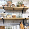 Scaffold Board Wall Shelf Brackets Heavy Duty Handmade Industrial Steel Metal