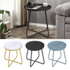 Iron Small End Table LivingRoom/Office Corner Sofa Side Tea Laptop Storage Table