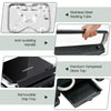 1200W Sandwich Maker Indoor Electric Panini Press Grill w/ 5 Auto Cooking Modes