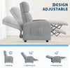 Recliner Armchair for Living Room, Recliner Chair with Adjustable Legrest