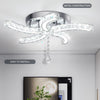 Modern Crystal Chandelier LED Ceiling Light Mini Pendant Light Living Room Epwqo
