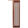 PVC Folding Concertina Door Gloss Sliding Door Panel Washable Bi Divider Screen
