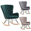 Modern Rocking Chair Slide Scooter Recliner Rocker Armchair Baby Rocking Seat