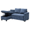 Convertible Sofa Bed 3-in-1 Pull out Sofabed Living Guest Room Sleeper Settee