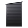 Garden Shed Galvanised Metal Shed Outdoor Tools Bike Storage House Anthracite UK