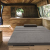 L-Shape Camper Van Bed & Cushions Bench Storage Sliding Sofa 1800 x 1200mm