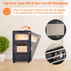 New 4.2kw Portable Heater Standing Heating Cabinet Butane Gas Heaters on Castors