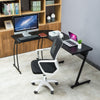 L-Shaped Corner Computer Desk PC Laptop Wood Table Workstation Home Office Black