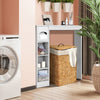 Over The Toilet Storage Cabinet Multifunctional Storage Rack w/Adjustable Shelve