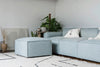Swyft Model 03 ottoman - Seaglass Linen RRP £699