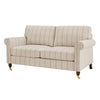 Dusk Sicily Linen Stripe 2 Seater Sofa RRP £699