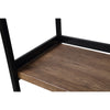5 Tier Contemporary Industrial Bookshelf/Shelving Unit Oak finish 1750mmH