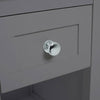 Small Side Table Slim Narrow Wooden Night Stand Bedside Drawer Storage Cabinet