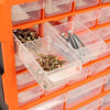 39 Multi Drawer Parts Bits Storage Cabinet Unit Organiser Home Garage Tool Box