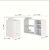 Desk With Shelves And Drawers, L-shaped Desk, L-shaped Corner Desk, Large