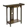 Large Wooden Hallway Console Table Entry Side Display Desk Industrial Wood Table