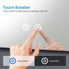 Bathroom LED Mirror With Shaver Socket Bluetooth Demister Touch 70x50/50x70cm