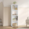 4 Cube Bookcase with Shelving Unit for Storage Bookshelf Living Room Office Home