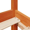 Bed Frame with Drawers Wax Brown 120x200 Solid Wood Pine M8C9