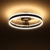 20" LED Ceiling Fan Light Dimmable Chandelier Lamp Ceiling Fan w/ Remote Control
