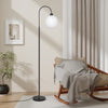 LED Floor Lamp Standing Night Light Modern Living Room Reading Lamp Black
