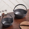 Cast Iron Casserole Dish Pot Pan Cooked Camping Stew Dutch Oven Stockpot Skillet