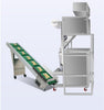 47" L Electric Incline Conveyor Lift Height w/ 7.87" W Rubber PVC