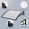 Door Canopy Awning Shelter Front Back Porch Outdoor Shade Patio Roof Rain Cover
