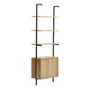 Ladder Shelf Bookcase 3 Tier Display Stand Storage Cupboard Shelving Wall Rack
