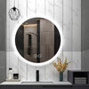 Illuminated Bathroom Mirror with LED Lights Wall Mounted Demister Touch Sensor