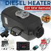 5KW Air Diesel Heater 15L For Car Truck Motorhomes Night Parking LCD Display UK
