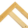 Wooden Open Wardrobe Garment Rack Clothing Hanging Shoe Rack Shelf With Pulley