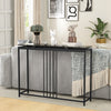 Hallway Console Table 120cm Modern Narrow Entryway Table Sofa Table
