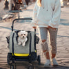 Dog Stroller Cat Puppy Pushchair Pram Buggy Folding Walking Dog Car Seat Booster