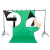 Photography 3 Backdrops +Stand Set Photo Studio Softbox Lighting Video Light Kit