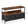 Industrial Style Tv Stand Media Storage Unit Vintage Retro Cabinet Furniture