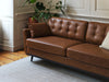 Swyft Model 10 3 Seat Sofa - Maple Leather RRP £1899