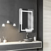 Large LED Bathroom Rectangle Mirror Anti-fog Touch 500x400mm Warm Light Backlit