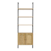 Ladder Shelf Bookcase 3 Tier Display Stand Storage Cupboard Shelving Wall Rack