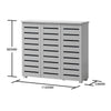Shoe Rack Shoes Storage Cabinet Wooden Stand Cupboard Unit 5 Tier Organiser