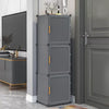 XL Large Shoe Rack Shoe Storage Cabinet Shelf Unit Door Hallway DIY Cube Cabinet